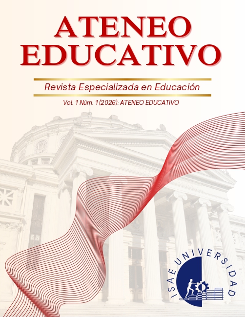 					Ver Vol. 1 Núm. 1 (2026): Ateneo Educativo
				